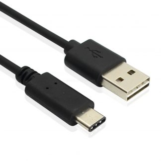 Asus ZenPad 3S 10, S 8.0 USB-C to USB-A Reversible Charge ‘n Sync Data Laptop PC Black Cord Lead Wire Cable