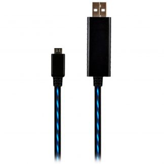 LG G3 Shine, K4, K8, Stylus 2, X screen Flowing Lights USB Micro Charge & Data Sync Laptop PC Lead Wire Cord Cable