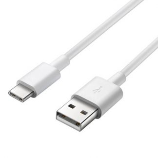 HTC 10, U Ultra Smartphone USB Type C (USB C) to USB-A(Type-A) Fast Charger/Data 3m Wire Lead Cable – White