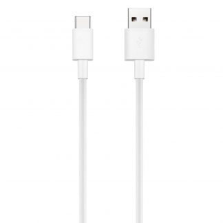 Huawei P10 Plus, P9 Mobile Phone USB Type C (USB C) to USB-A(Type-A) Fast Charger/Data 3m Wire Lead Cable - White