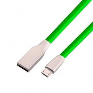 Microsoft Lumia 650, 640 XL, 535, 435 Micro-USB-B Charger & Data Sync Laptop PC Lead Wire Cord Cable - Green