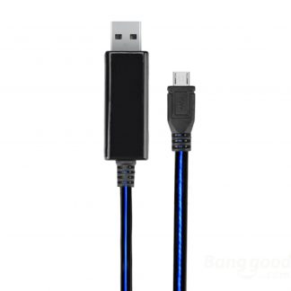 Xiaomi Redmi 4a, Note 4 Flowing Lights USB Micro Charger/Data Lead Wire Cord Cable
