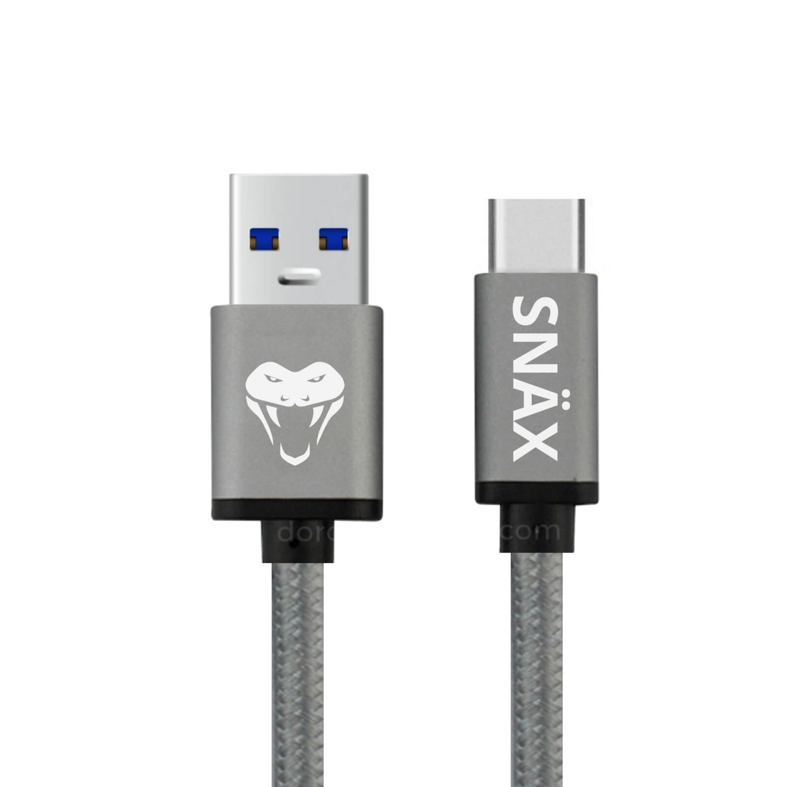 SNÄX Apple MacBook Laptop USB C to USB ChargerLaptop PC Wire Lead Cable - Grey